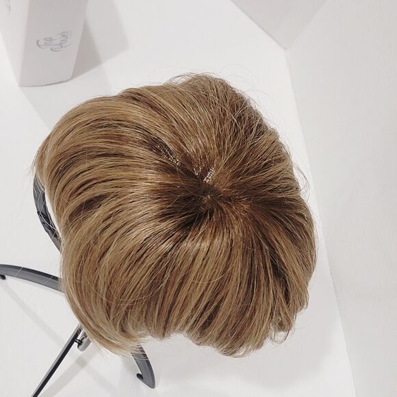 Ellen Wille Top Power Lace Top Synthetic Hair Topper Lace Front Caramel Rooted - Picture 12 of 16